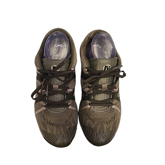 Merrell Shoes Women's Siren Hex Q2 E -Mesh Hiking Shoes Olive Green Size 8.5 - Picture 4 of 12